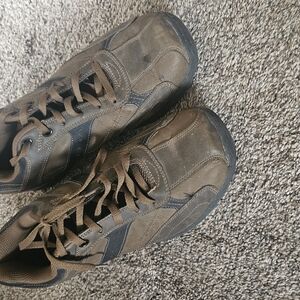 Men's Brown and Black Sneakers